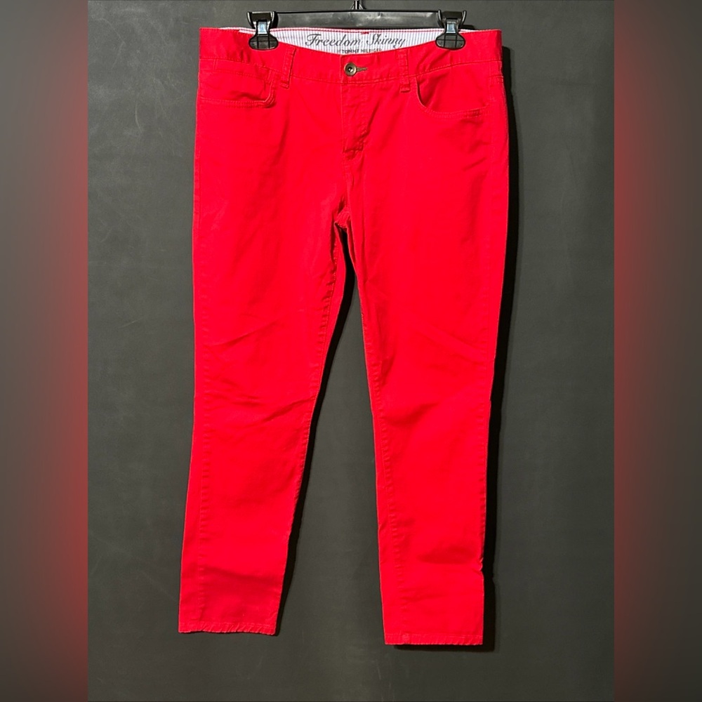 Tommy Hilfiger Red Skinny Jeans